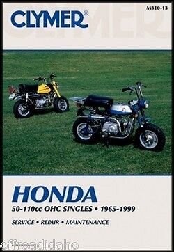 CLYMER HONDA Z50 Z50A Z50R CT110 SERVICE REPAIR MANUAL  