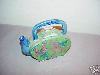 Floral China Teapot By Ben Rickert Made In China  