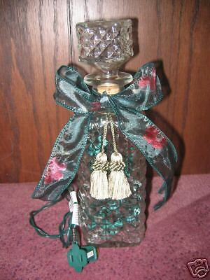 Beautiful Lighted Wine Bottle Stunning  