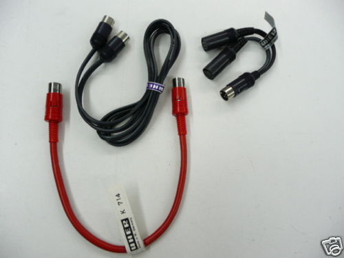 Uher Zubehör Set 3 Kabel K511 K714 K641 für Uher Report