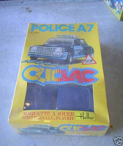 Unique Heller Police Car R5 Turbo Model MIB SEALED  