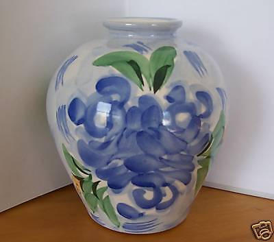 Patton Handmade Stoneware Pottery Vase, Costa Mesa, CA  