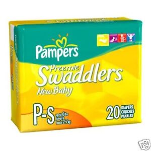 Pampers Swaddlers Preemie 240 Disposable Diapers | eBay