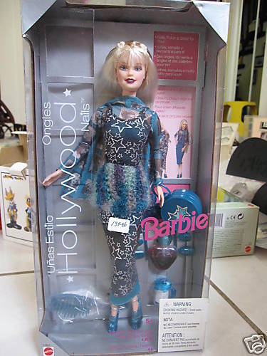 BARBIE HOLLYWOOD NAILS DOLL MIB NRFB  