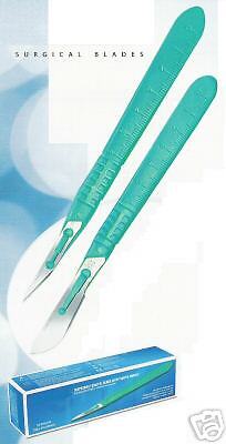 10 Disposable Scalpel# 12 Surgical Dental Veterinary  