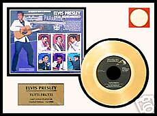 24kt GOLD Record Elvis Presley Tutti Frutti SI01054  