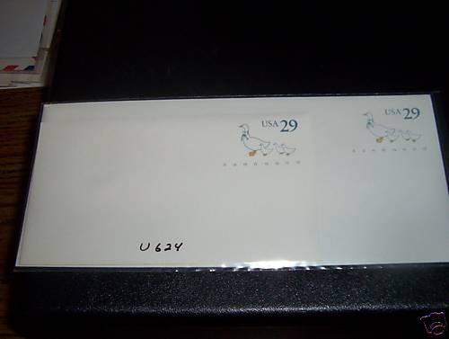 SCOTT # U 624 POSTAL STATIONARY  