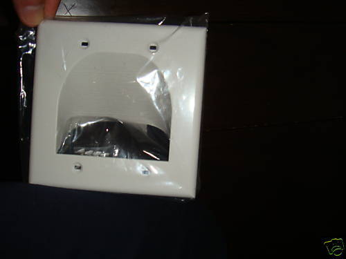 WALL PLATE hide Component,HDMI,Speaker power Cable d_i  