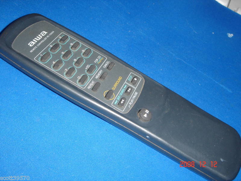 Aiwa RC CD504 CD Player Remote Q289  