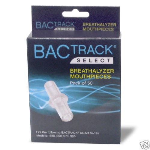 BACtrack Select Series Mouthpieces   Pack of 50  