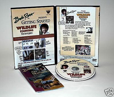 Bob Ross Wildlife Painting Techniques DVD ~ NEW  