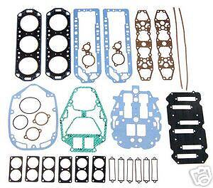 Mercury 2.4L V6 Outboard Gasket Set 200HP 83 91  