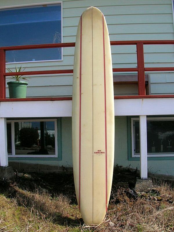 Vintage Rick Barry Kanaiaupuni Model surfboard rare  
