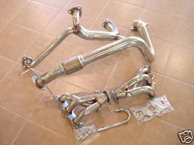 Ford Probe 2 5L Klze V6 93 97 Turbo Exhaust Manifold Manifolds Down Pipe Pipes