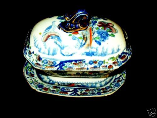 Early 1800 Mason, English Staffordshire Soup Tureen  