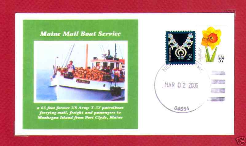 Laura B. MONHEGAN ISLAND Mail Boat, Port Clyde, Maine   